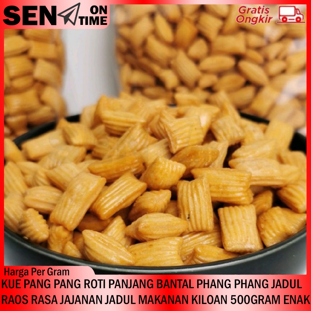 

KUE PANG PANG ROTI PANJANG BANTAL PHANG PHANG JADUL RAOS RASA JAJANAN JADUL MAKANAN KILOAN 500GRAM ENAK SNACK PRAKTIS PERACTIS ENAK MURAH KUE KERING SEGITIGA SEGI TIGA CEMILAN KERING MAKANAN RINGAN AMPUNG SPECIAL ENAK MURAH CEMILAN LEBARAN RDS4