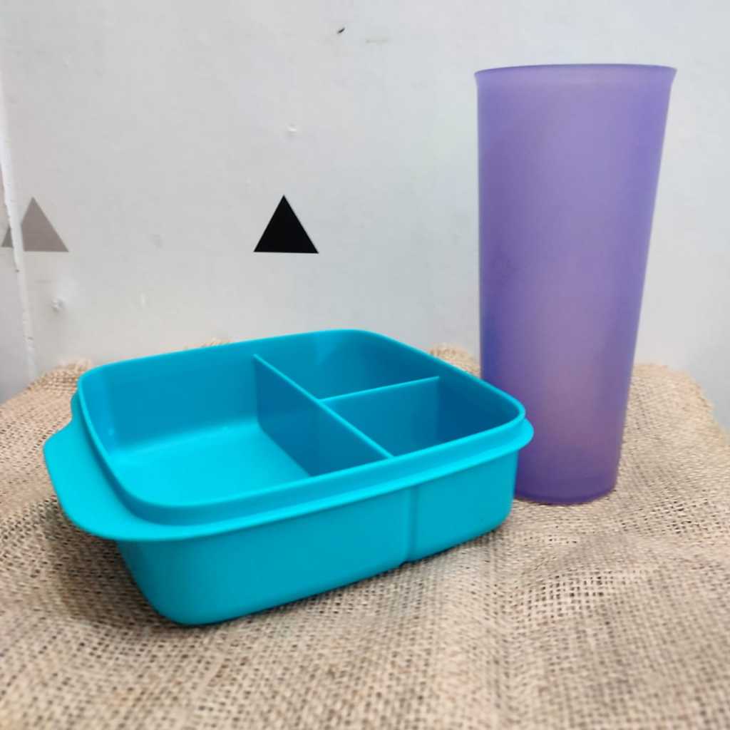 PAKET Tupperware Ori Second Preloved Lolly Tup Gelas tanpa tutup