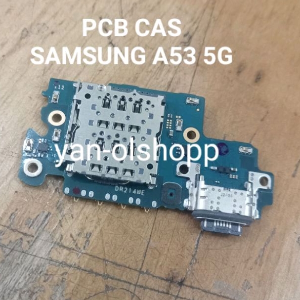 Original pcb cas konektor charger Samsung A53 5G Original