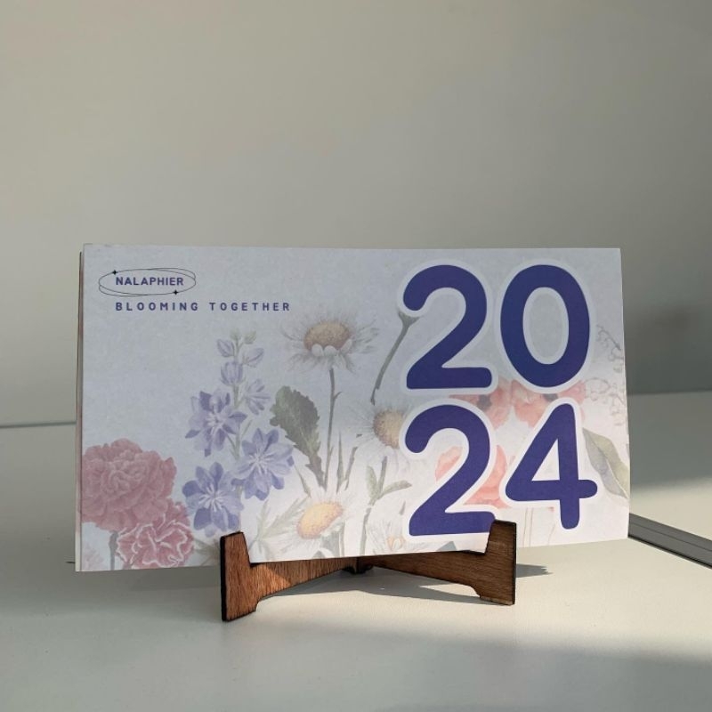 

[NALAPHIER] Mini Desk Calendar 2024 | Kalender Murah | Lucu | Aesthetic | Korean style