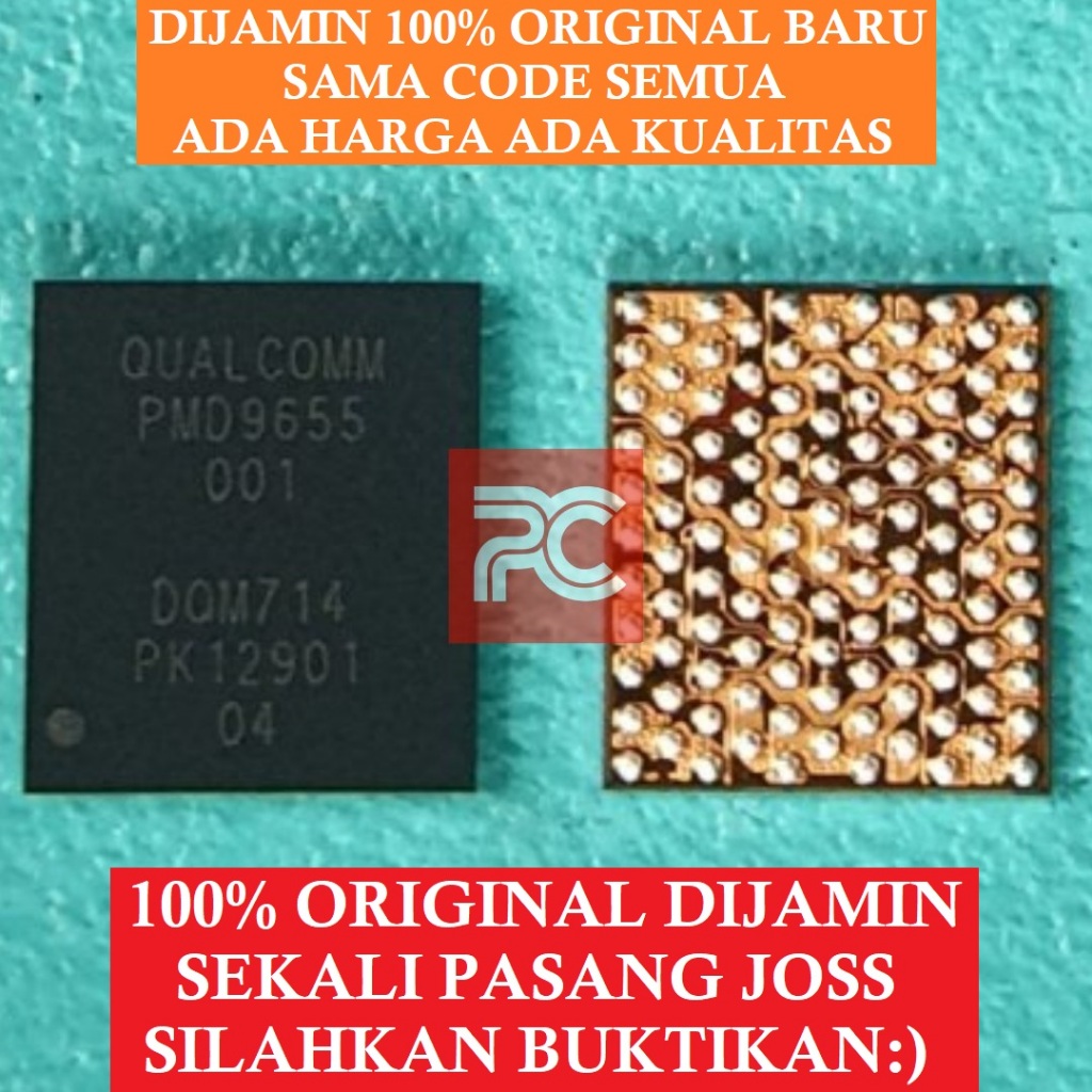 IC Power Baseband PMD9655 001 Iphone 8 - 8P- X PMD 9655 Org Tested