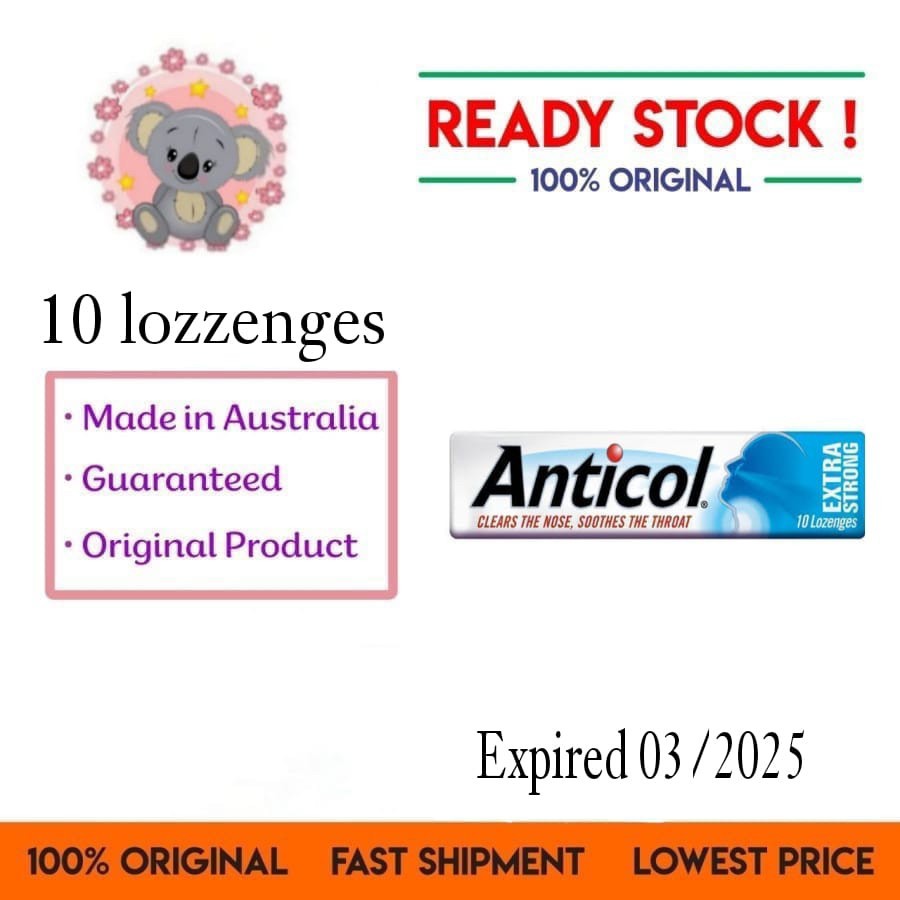 Anticol Extra Strong 10 Lozenges