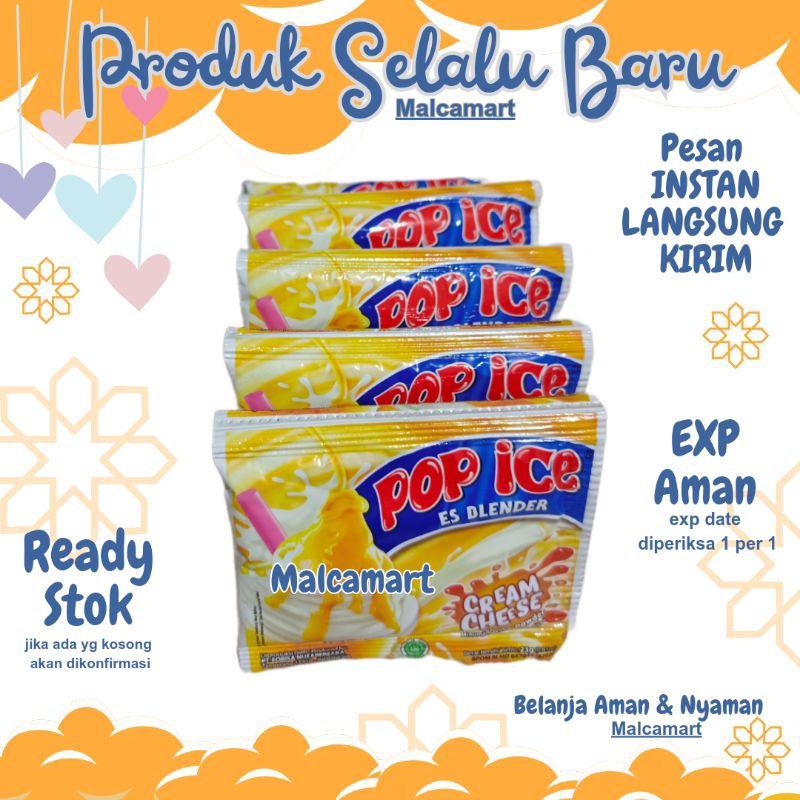 

POP ICE CREAM CHEESE 10 pcs @23 gram
