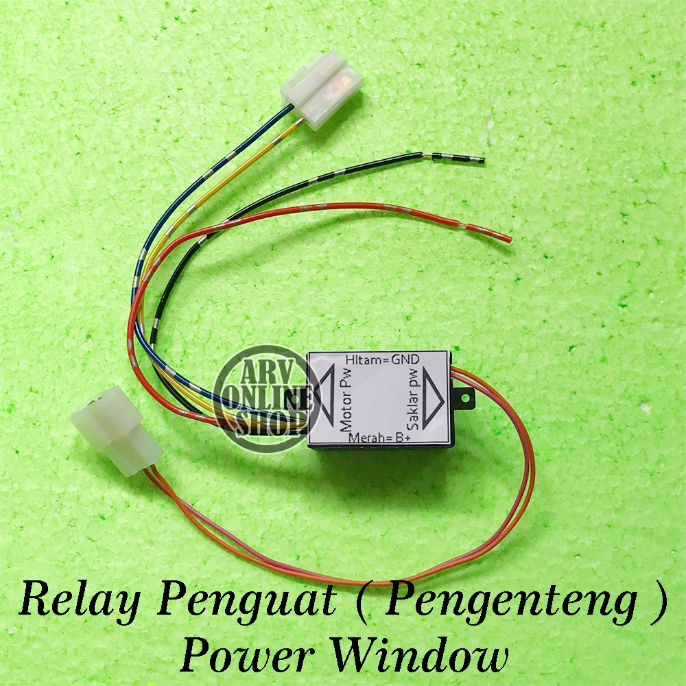 Relay Power Window Penguat Naik Dan Turun Kaca Pintu Mobil