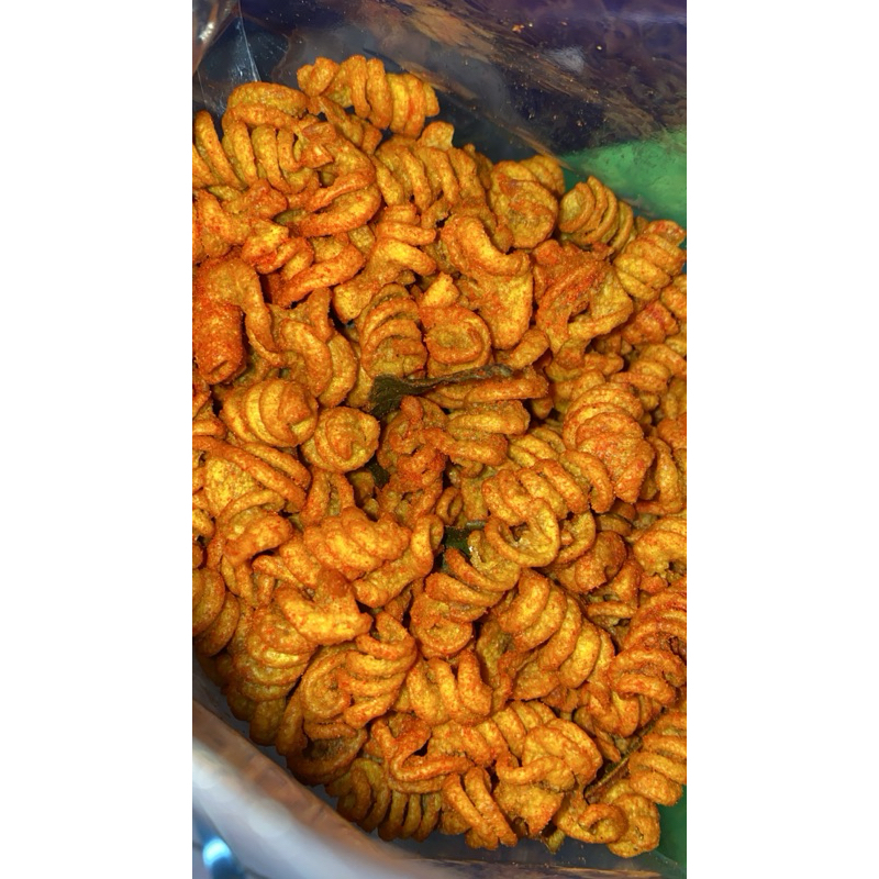 

Makaroni spiral balado jeruk purut