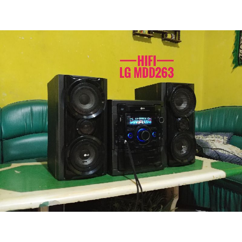 Hifi LG MDD263 usb double Woofer