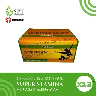 WINNER SUPER STAMINA 12X10 KAPSUL MENJAGA STAMINA AYAM LAGA