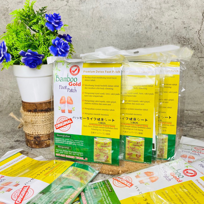 BAMBOO GOLD FOOT PATCH