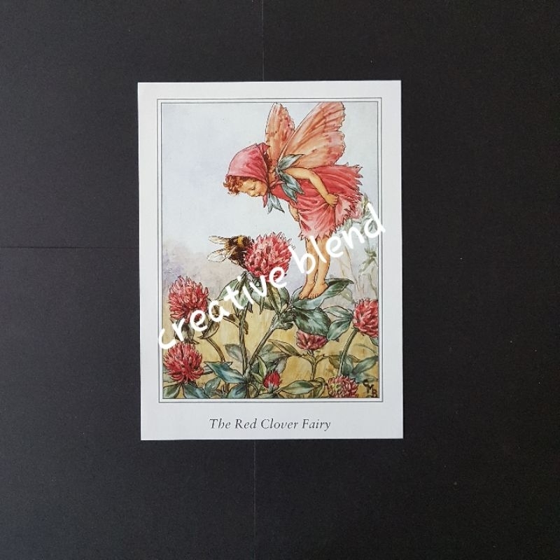 

Gambar Papertole 3D Art Craft The Red Clover Fairy