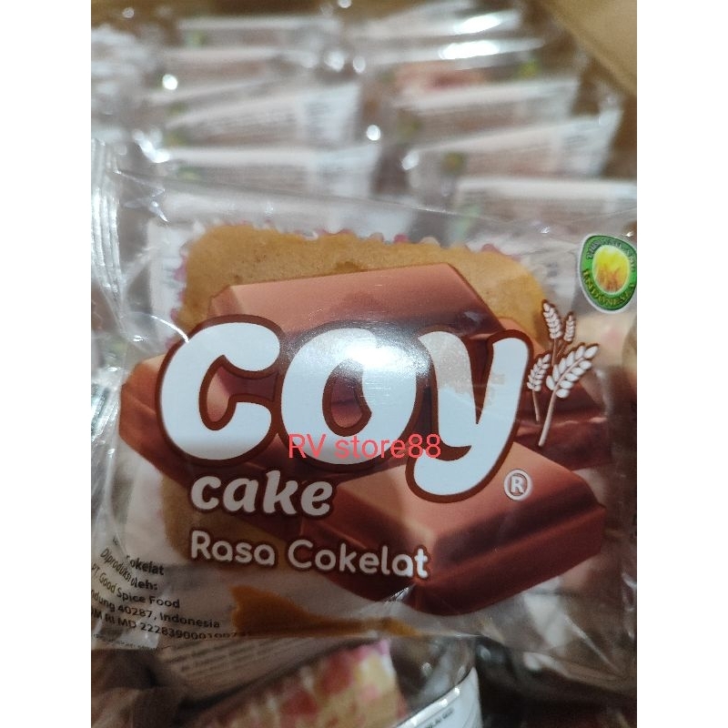 

Roti Coy Cake isi coklat new menu