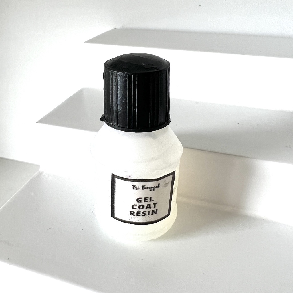 Gel Coat Clear 12gr 12 gr Bening Melapisi Lapisan Luar Resin Mengkilap Epoxy Kesenian Prakarya Casin