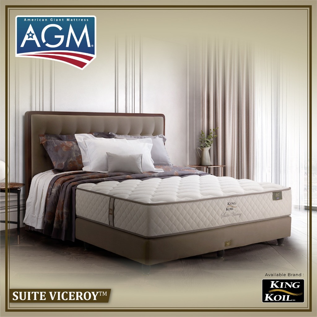KING KOIL AGM TYPE SUITE VICEROY SPRINGBED ALL NEW HOTEL COLLECTION Mattress Kingkoil USA