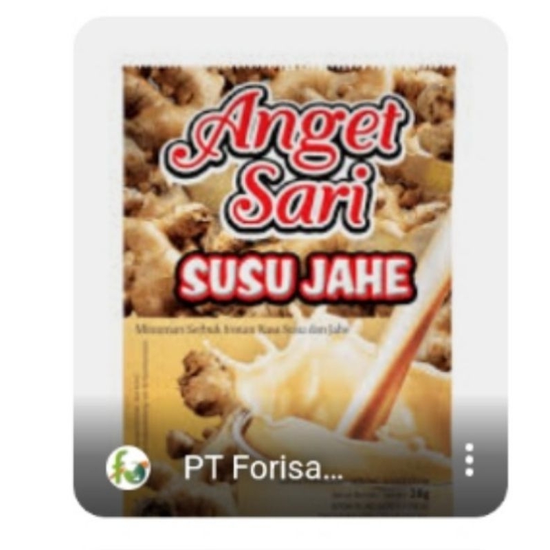 

Anget Sari susu jahe isi 10pcs