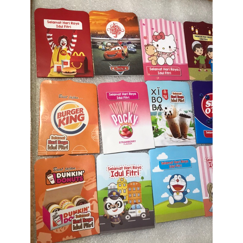 

AMPLOP ANGPAU isi 10 pcs LEBARAN IDUL FITRI 2024/ AMPLOP LEBARAN MINI isi 10pcs