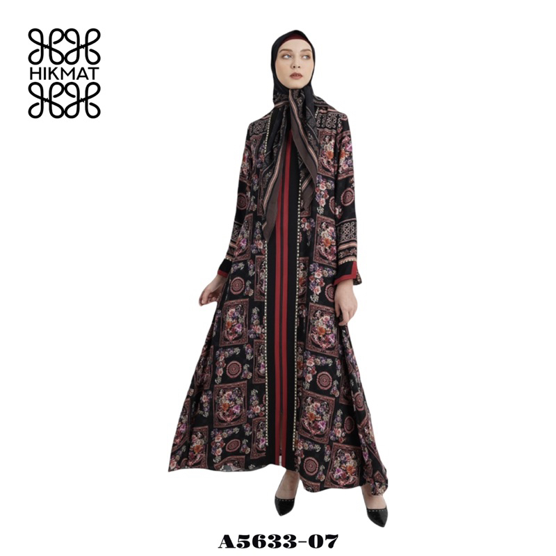 ABAYA HIKMAT FASHION ORIGINAL A5633-07