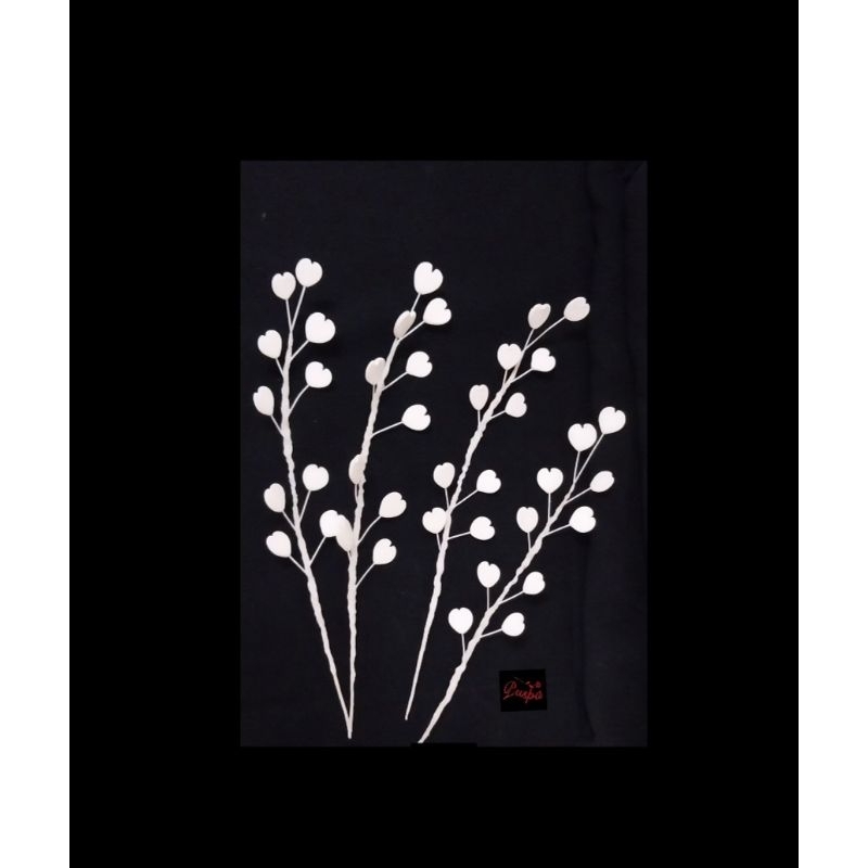 

(567/PFLOV)Gumpaste Flower Sugar Flower/Bunga Gumpaste Filler Love