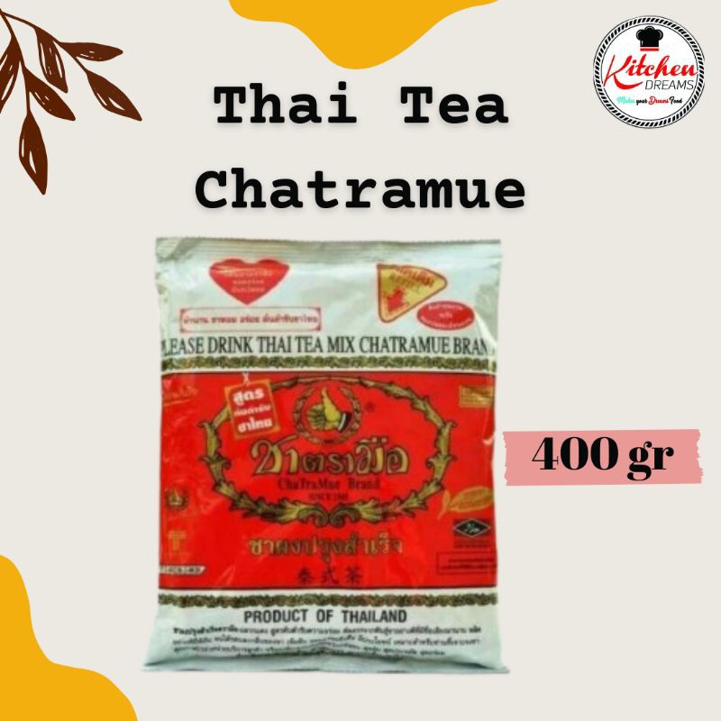 

Thai Tea Chatramue/Bubuk Teh Thai Tea/Green Tea Chatramue