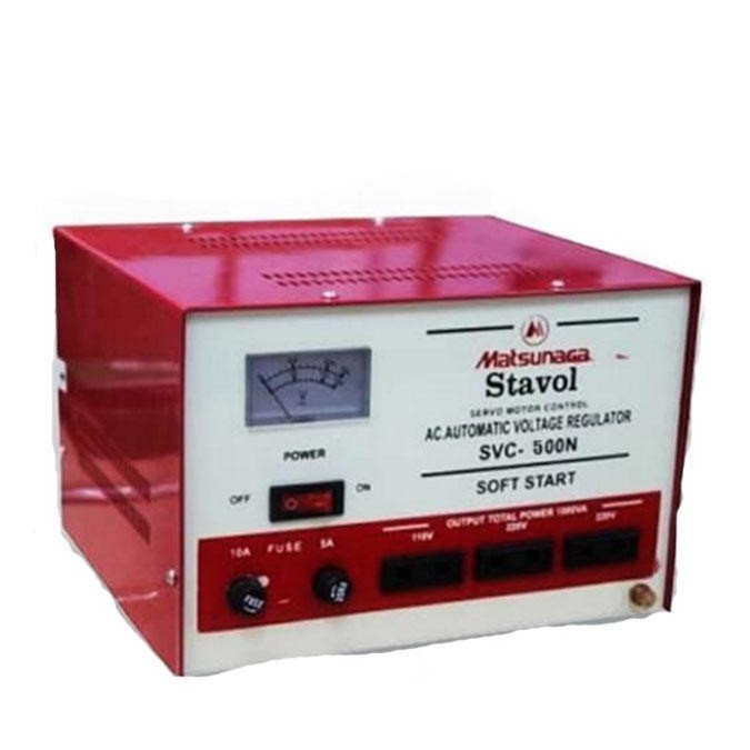 Stabilizer Stavolt 500W MATSUNAGA ( Servo Motor Control )