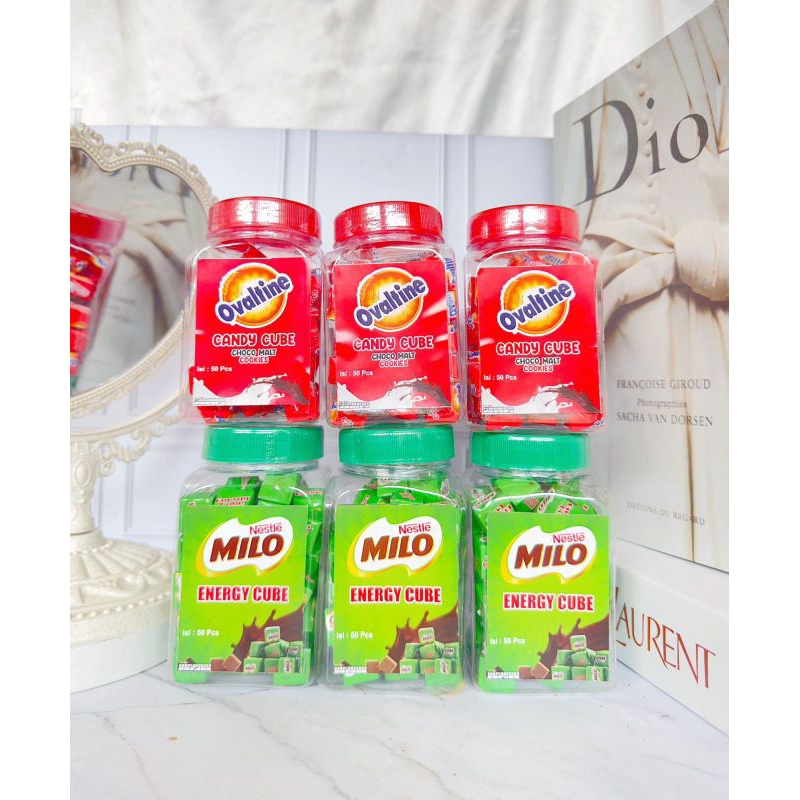 

OVALTINE CANDY CUBE ISI 50 Pcs KEMASAN TOPLES
