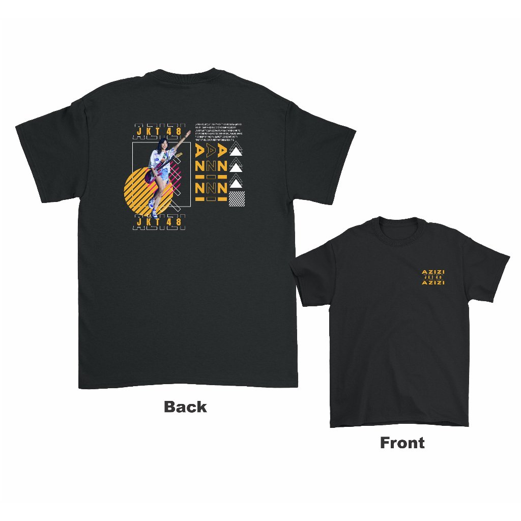 Kaos My Oshi AZIZI JKT48 | Tshirt JKT 48 - Baju Pria / Wanita