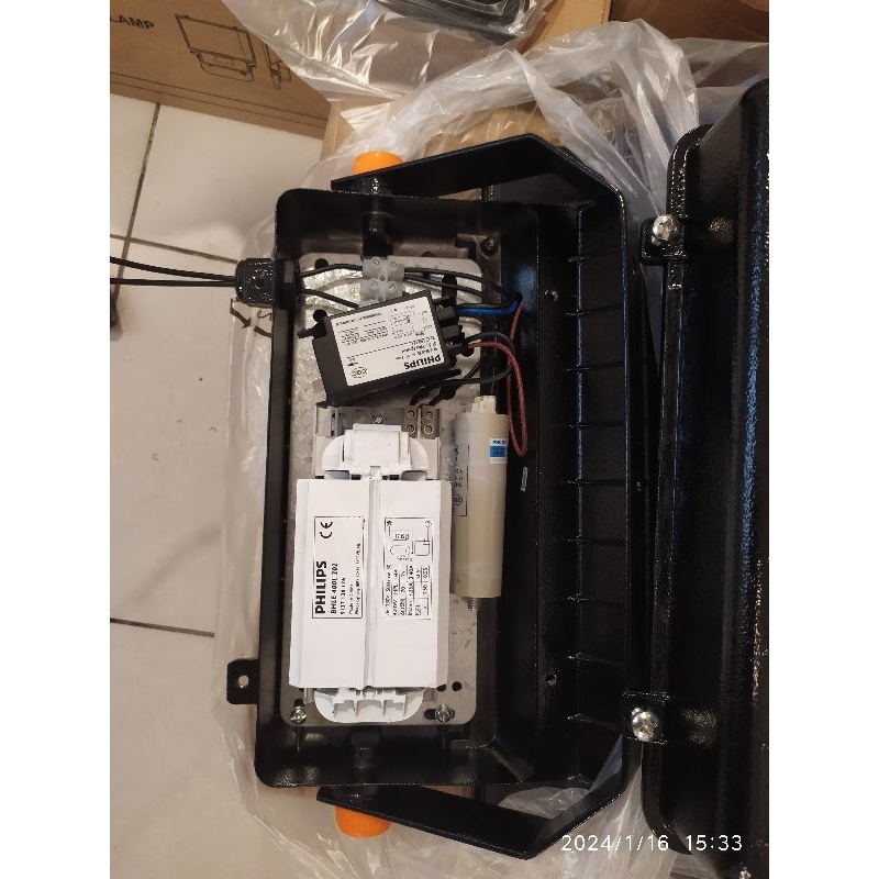 Kap sorot zetalux lampu HPIT 400w