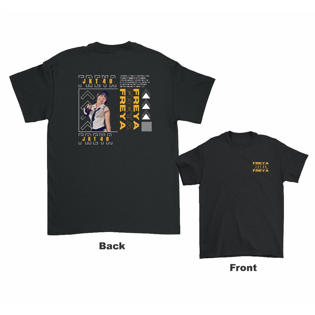 Kaos My Oshi FREYA JKT48 | Tshirt JKT 48 - Baju Pria / Wanita