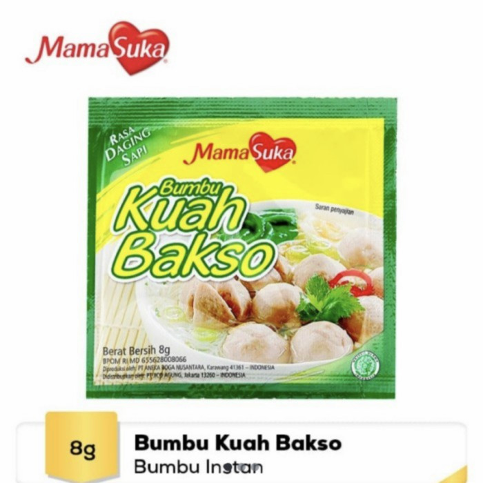 

Mamasuka Bumbu Kuah Bakso 8 gram