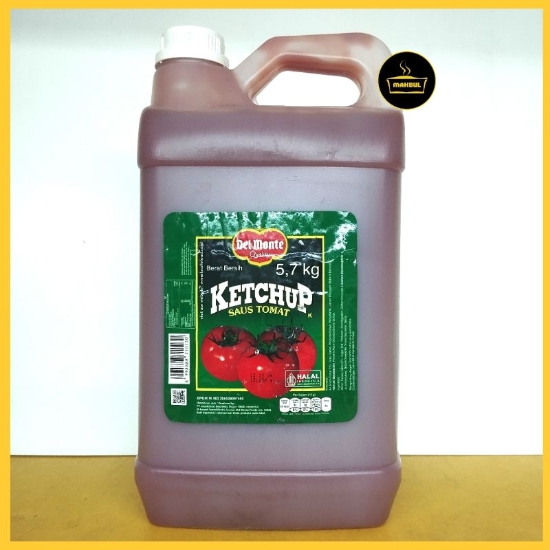 

Del Monte Ketchup Saus Tomat Galon 5.7kg