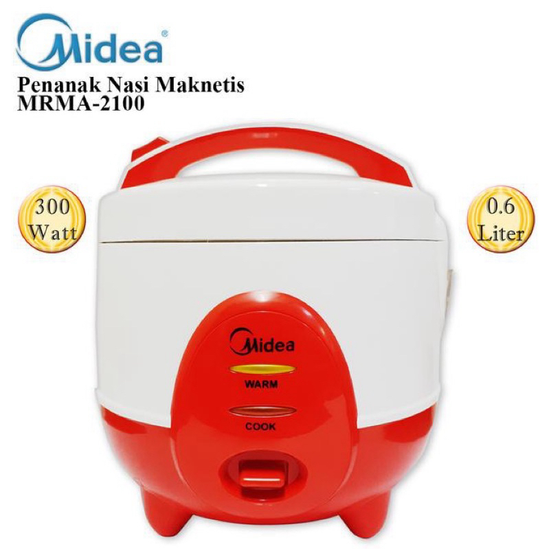 Midea MRMA-2100 Rice Cooker 0.6 Liter