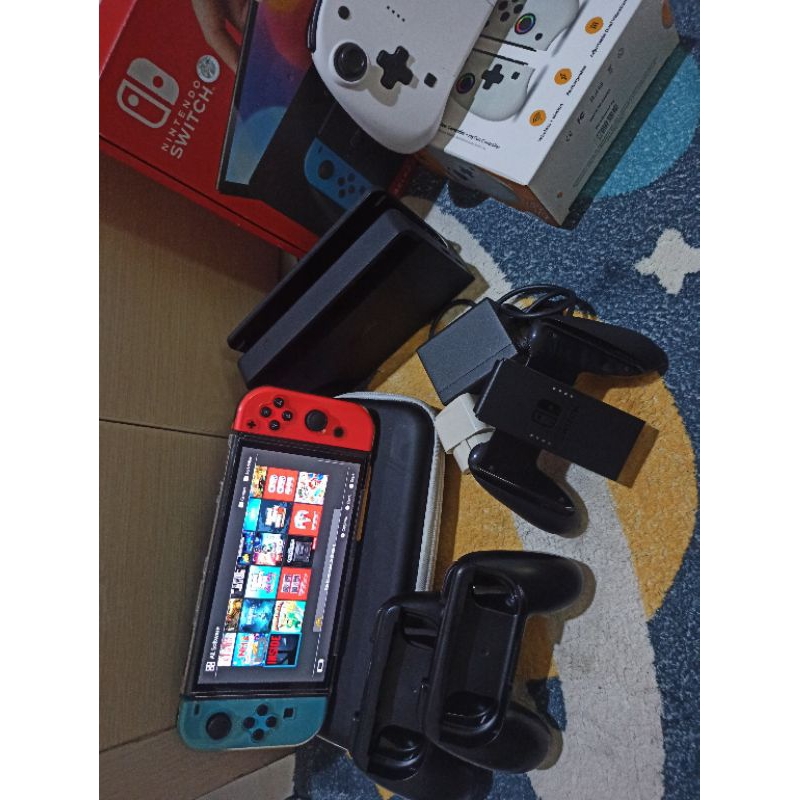 Nintendo Switch OLED OFW Original console SECOND 98%