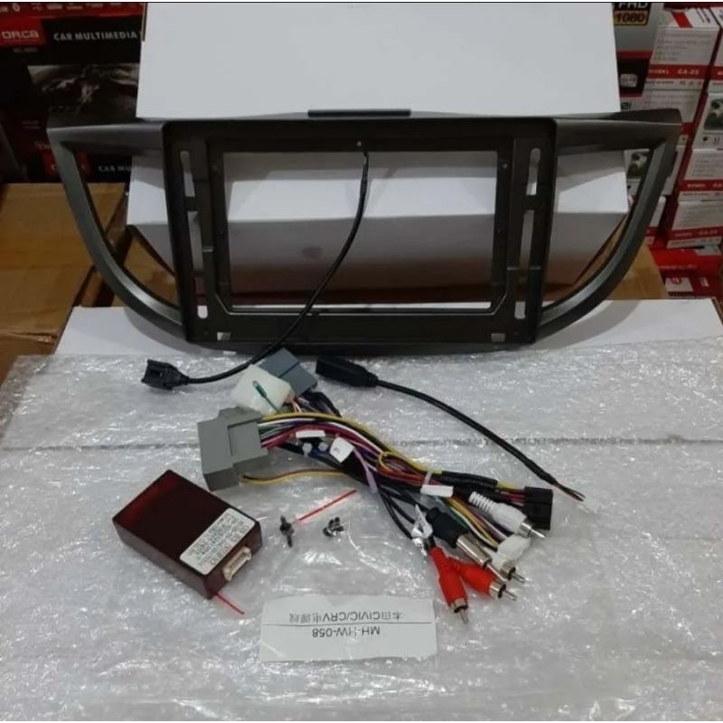 List Frame Head Unit 10inch CRV 2012-2017+soket pnp+canbus