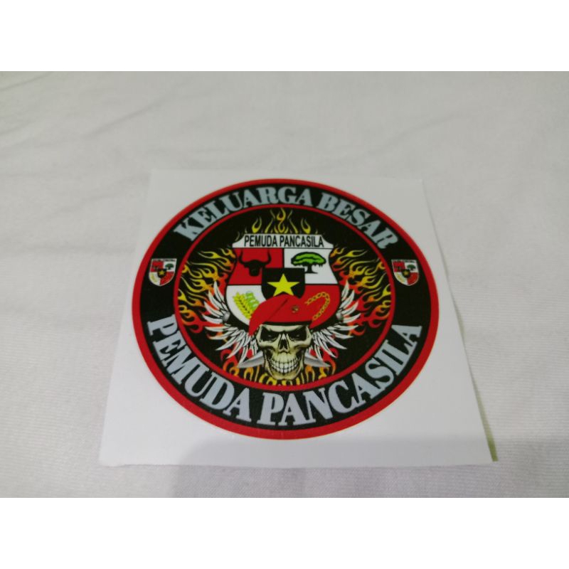 

STIKER PEMUDA PANCASILA/STIKER ORMAS PP PEMUDA PANCASILA