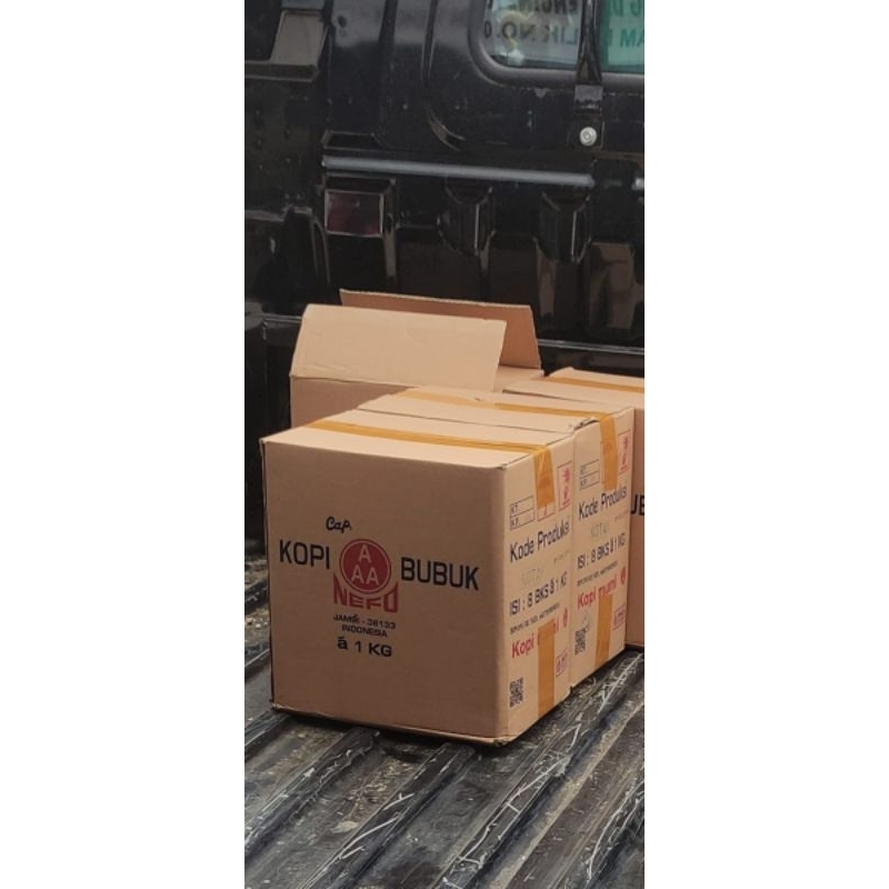 

Kopi Bubuk Cap AAA Asli Jambi Ukuran 1 Dus