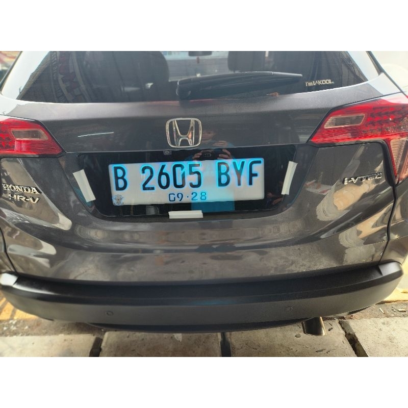 plat nomor acrylic mobil