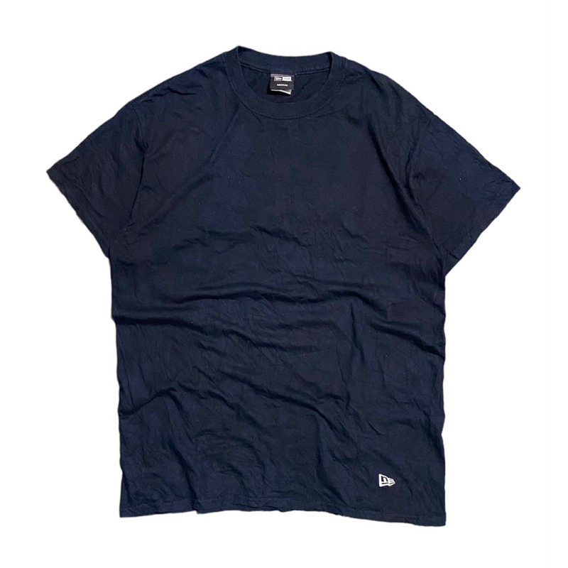 Kaos tshirt New era basic polos blank tee build up second