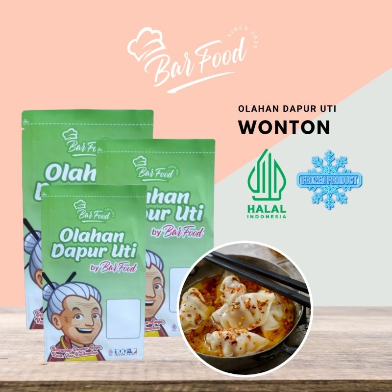 

BARFOOD || OLAHAN DAPUR UTI || WONTON || FROZEN FOOD || PANGSIT WONTON || KOREAN FOOD