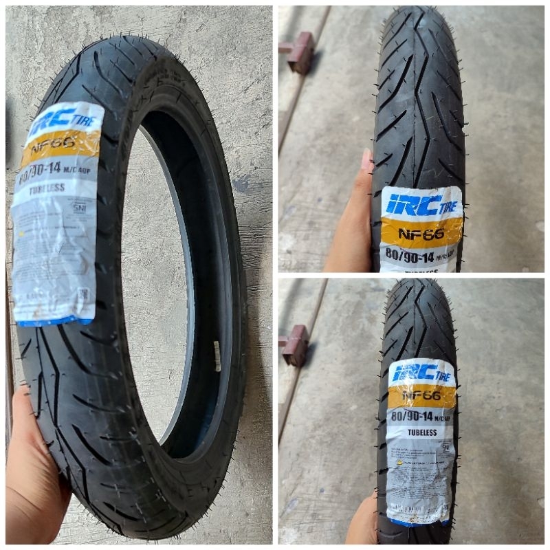 Ban Luar IRC 80/90-14 NF 66 Tubeless | 90/90-14 NR 83 Tubeless