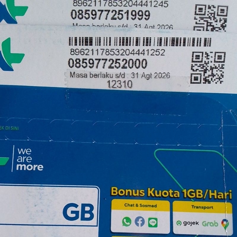 xl no cantik angka seri tahun murah