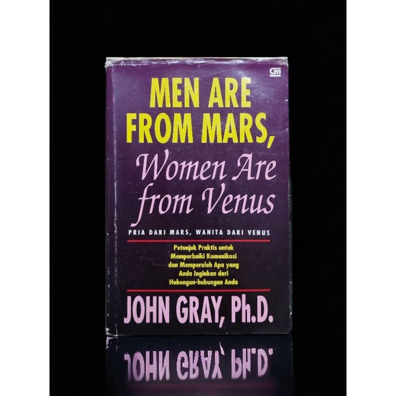 Men Are From Mars, Women are From Venus
