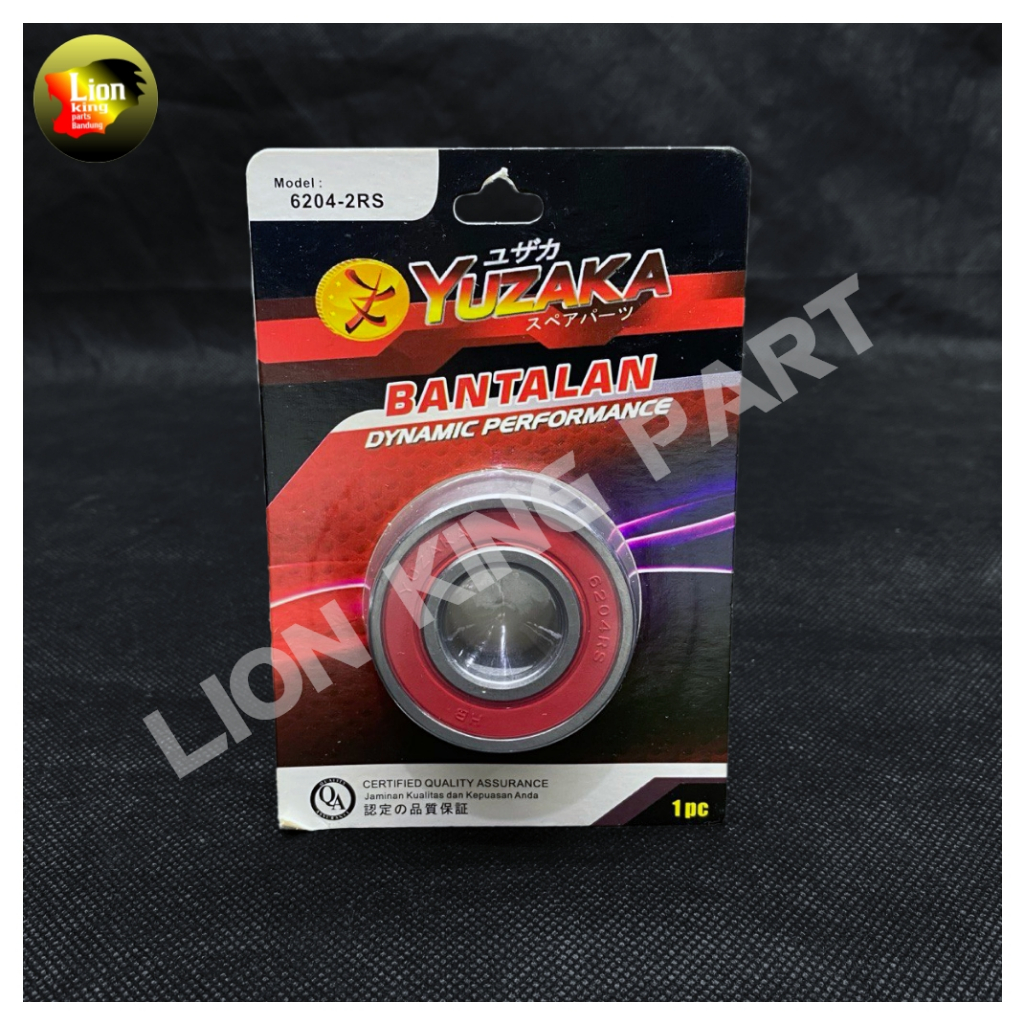 LAHAR LAHER BEARING YUZAKA 6204 2RS YUZAKA