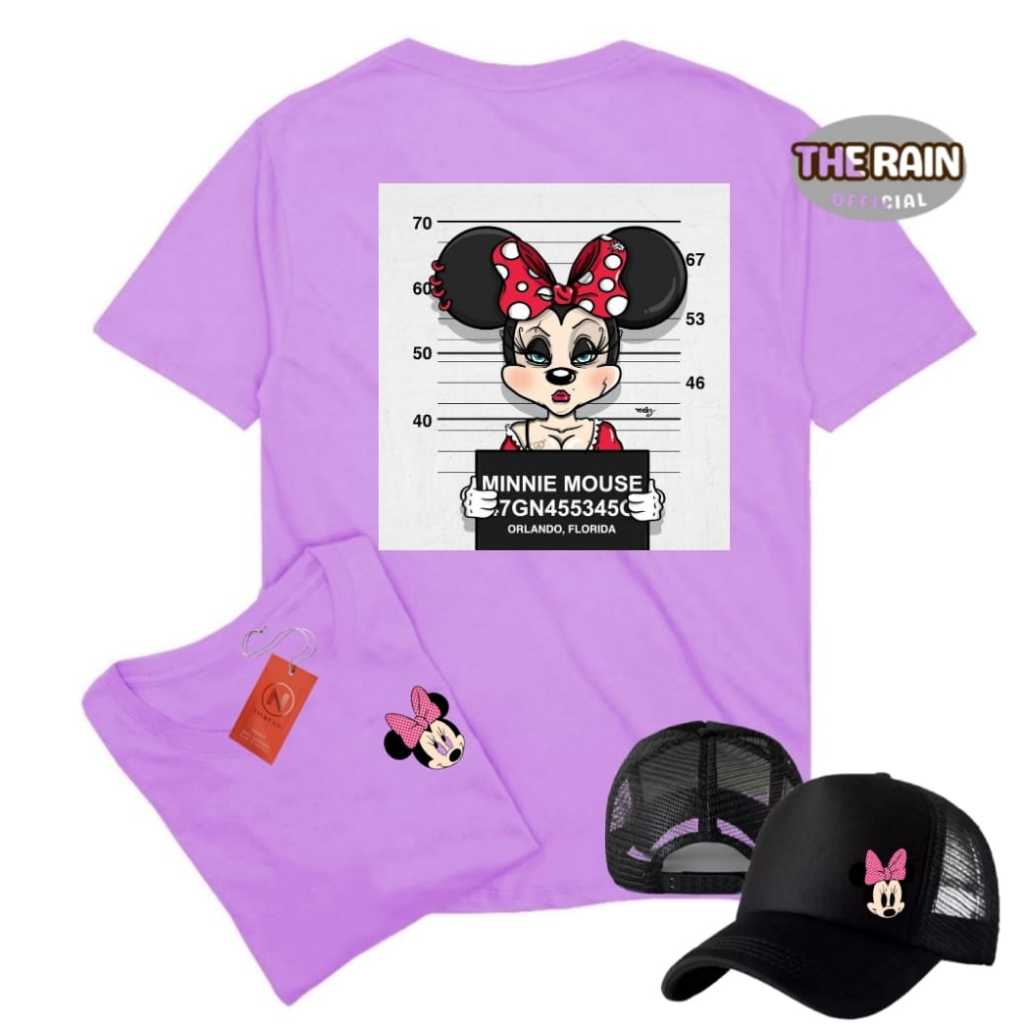 BONUS TOPI cod kaos GRATIS ONGKIR DEWASA MICKEY DANGER Kaos T-Shirt Distro Pria Wanita Terbaru DBJEA