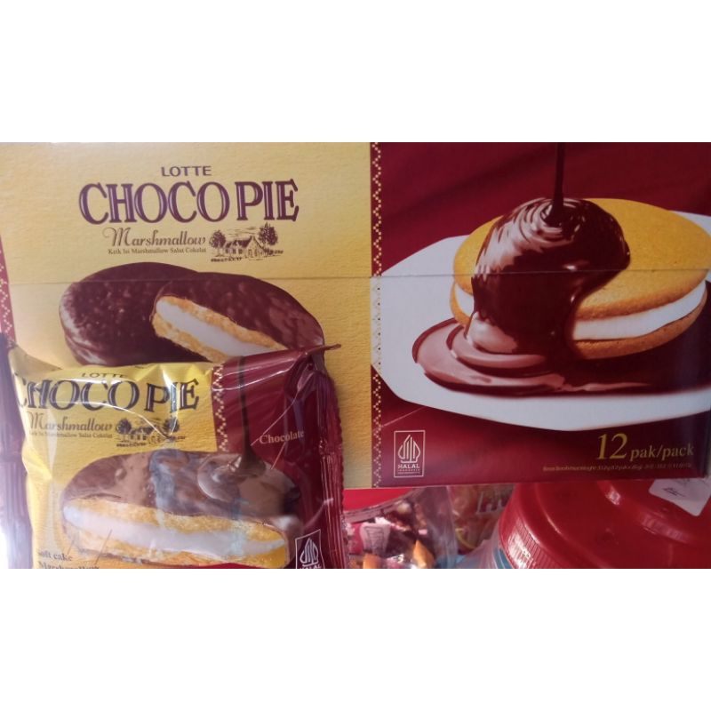 

Lotte Choco Pie Isi 12 Bungkus