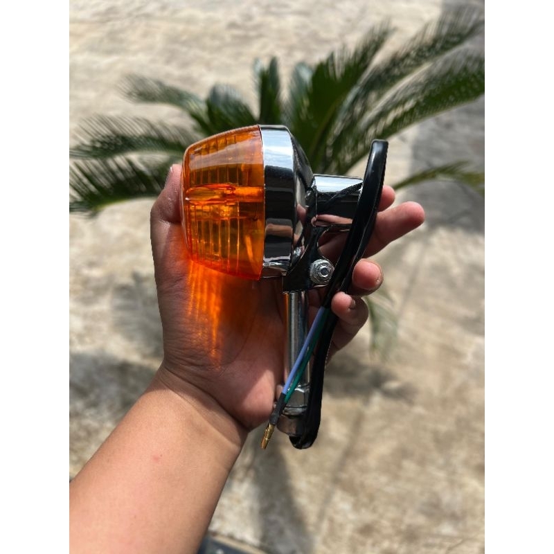 SEIN SEN RITING HONDA XL 125 CB TWIN 175 CB TWIN 200 GAGANG PANJANG(DEPAN) BESI 1PCS