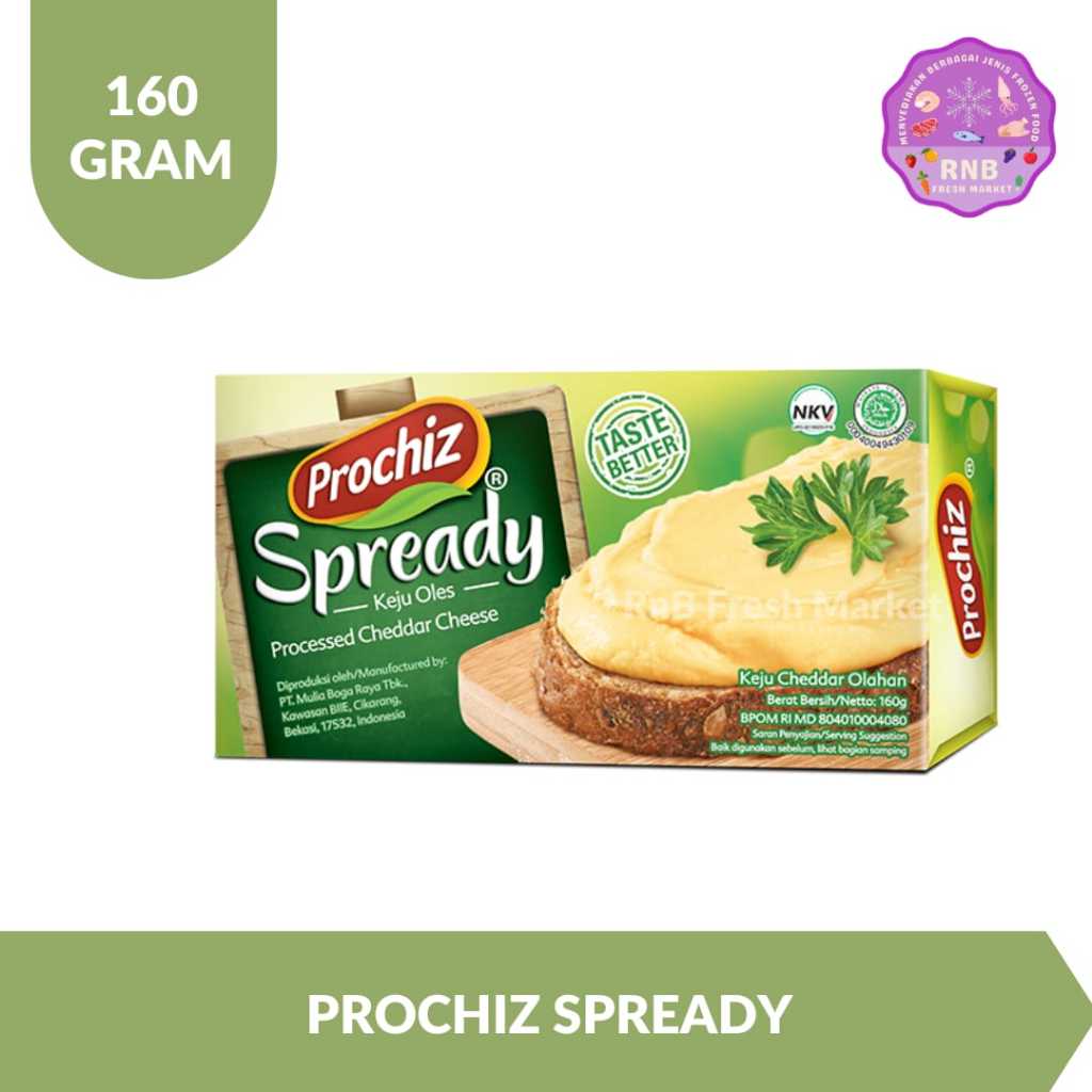 

Prochiz Spready Netto 160 Gram