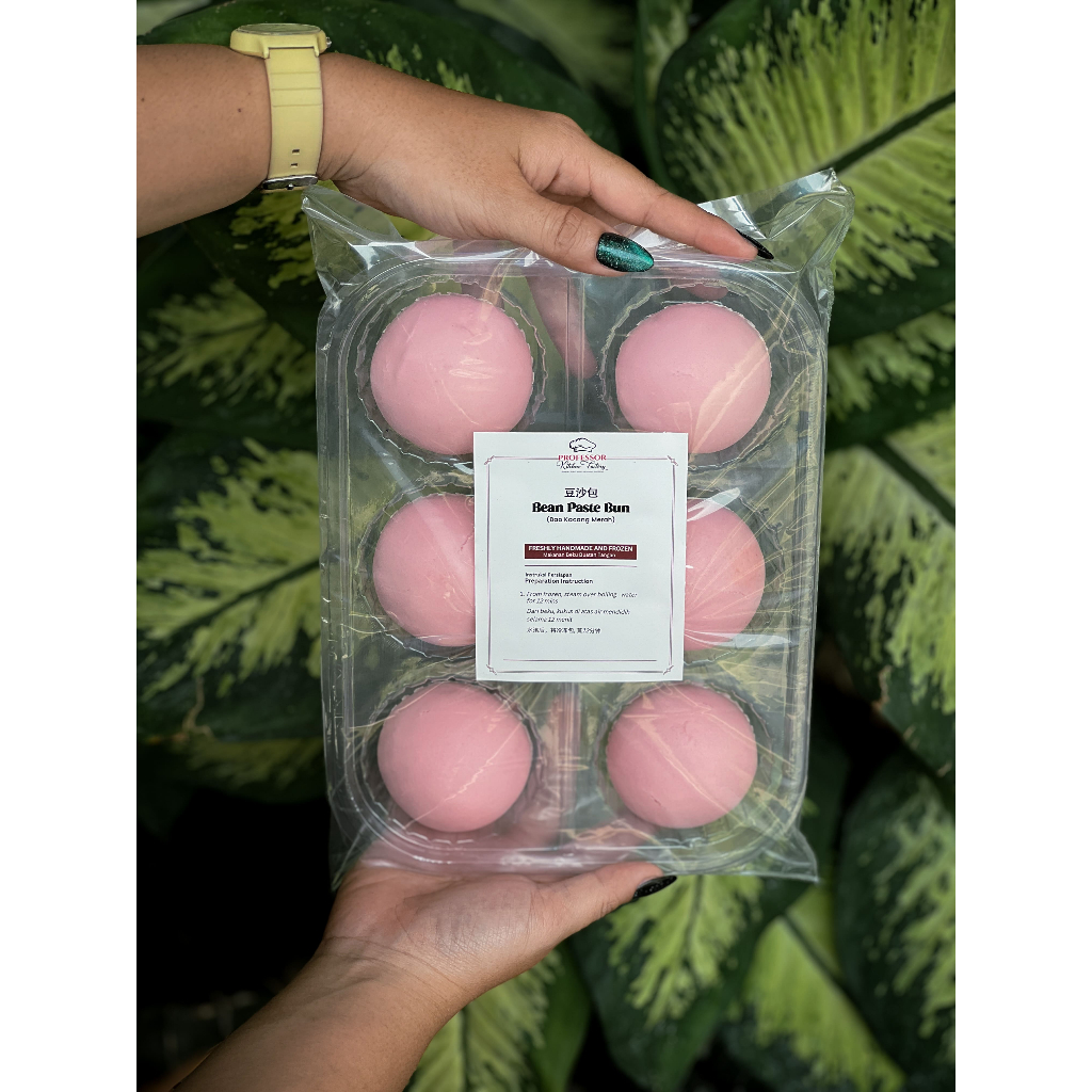 

Bao Kacang Merah - Premium Bakpao Frozen isi 6