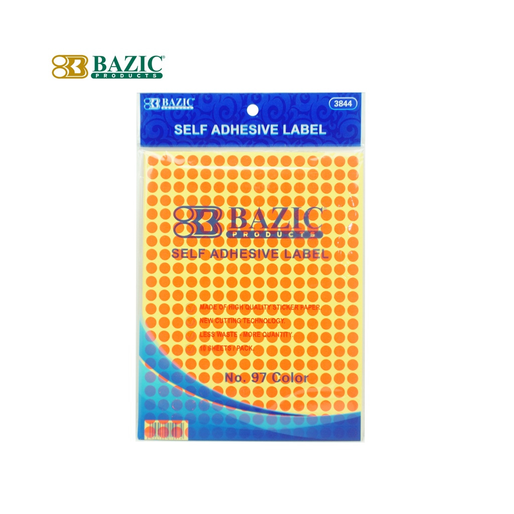 

Bazic Self Adhesive Label No. 97 Color - Label