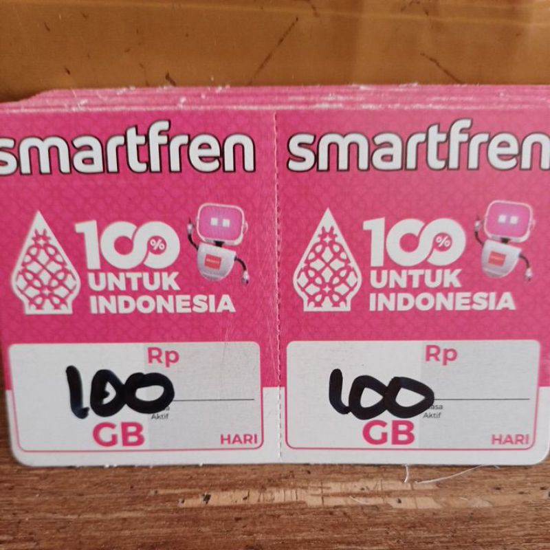 VOUCHER SMARTFREN 100GB 30 hr
