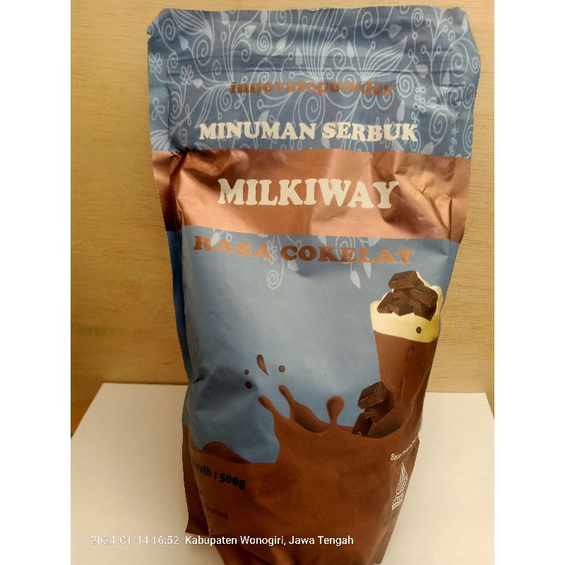 

Milkiway Minuman Serbuk Rasa coklat 500 gr