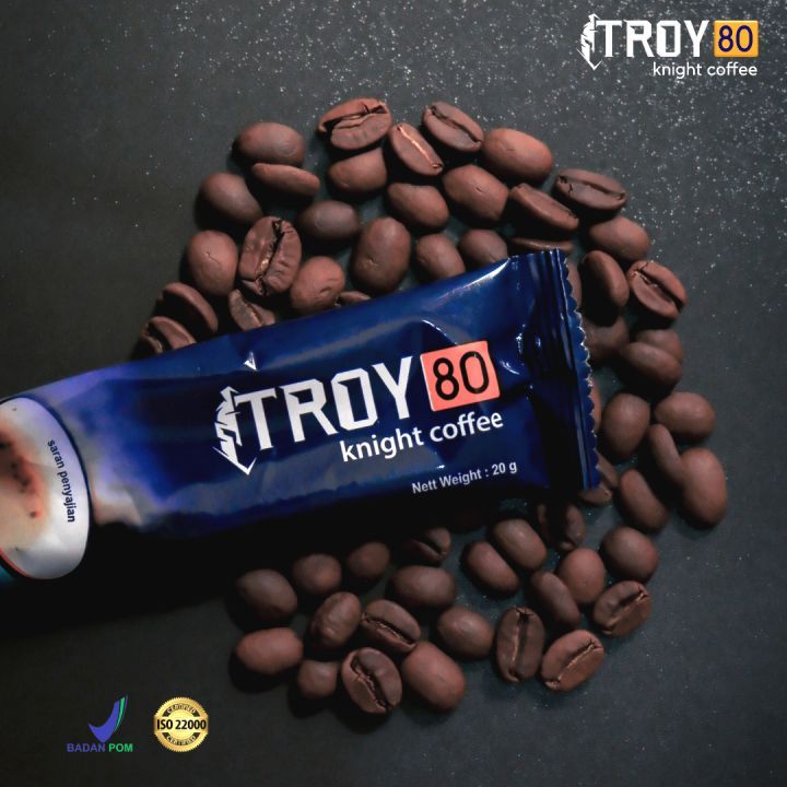 

TROY80 KNIGHT COFFEE KOPI TROY80 HARGA 1 SACHET 100% ORIGINAL