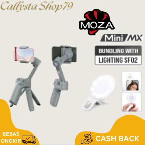 MOZA MINI MX & MOZA MINI MX 2 WITH LED LIGHT SMARTPHONE GIMBAL